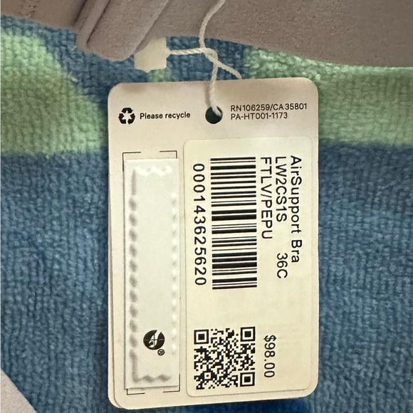 lululemon athletica Women's Blush Sports Bra - Picture 4 of 4